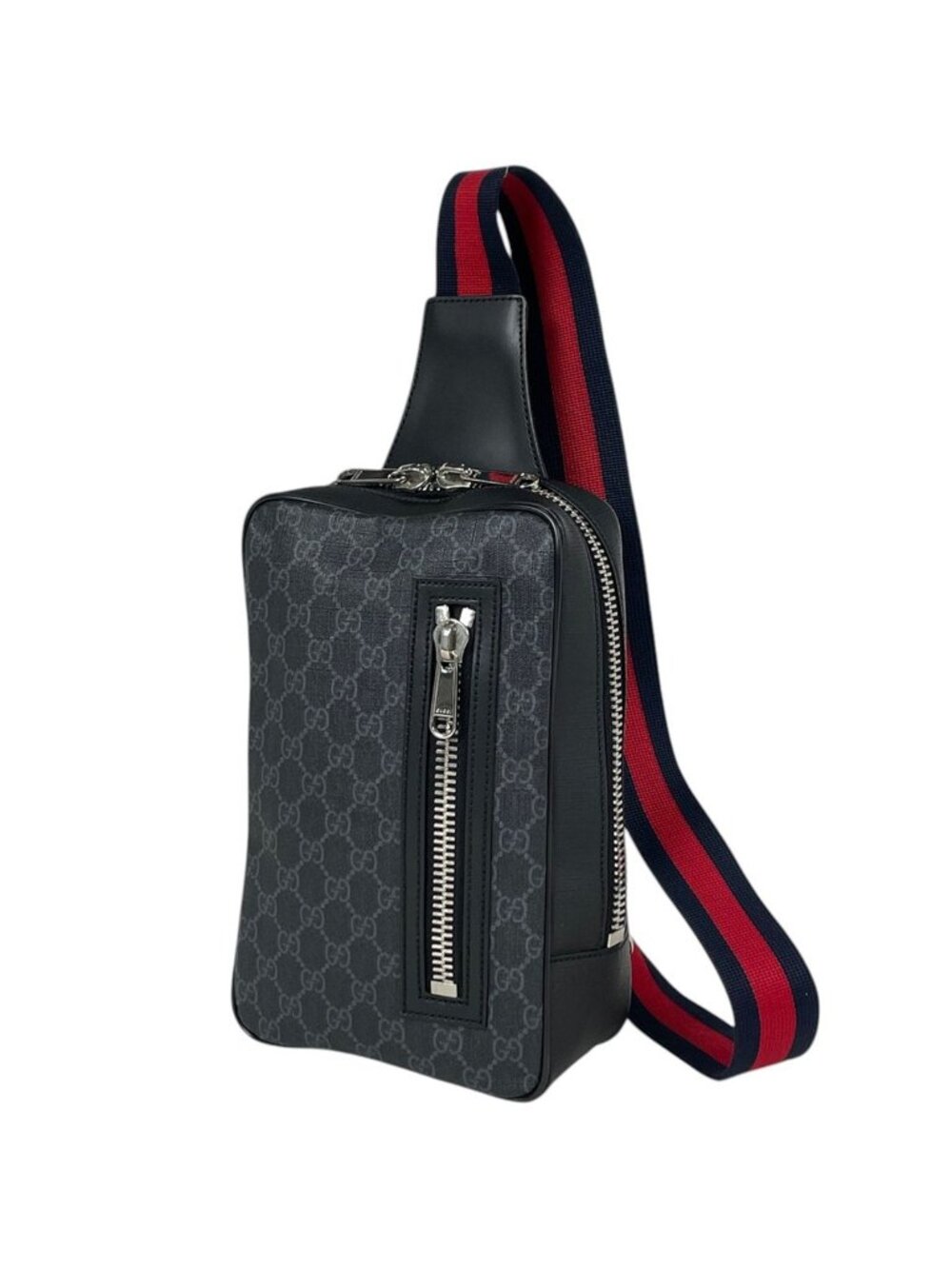 Gucci Belt Bag GG Pattern Soft Supreme Black
